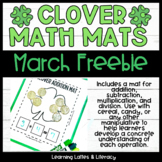 St. Patrick's Day Math Freebie Addition Subtraction Multip