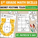 St. Patrick's Day Math Hidden Picture Tiles Activities
