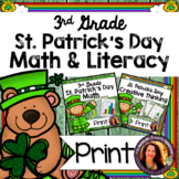 St. Patrick's Day Math & Literacy Activities for 3rd | PRINT