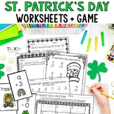 St. Patrick's Day Math & Literacy Bundle | EASY PREP Activ
