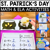 St. Patrick's Day Math, Literacy, and Writing Activities |