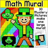 St. Patrick's Day Color by Number Mystery Pictures Mural -