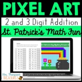 St. Patrick's Day Math Pixel Art for Google Sheets™ 2 & 3 