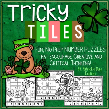 Preview of St. Patrick's Day Math Problem Solving | St. Patrick’s Day Math Puzzles
