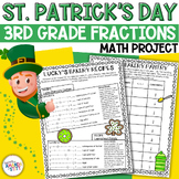 St. Patrick’s Day Math Project - 3rd Grade Fractions Activ