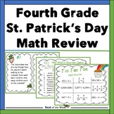 St. Patrick's Day Math Review Centers