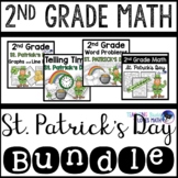 St. Patrick's Day Math Worksheets 2nd Grade Bundle