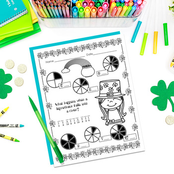 St. Patrick's Day Math Worksheets by Differentiation Corner | TpT