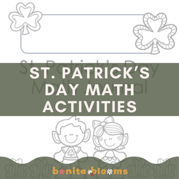 Preview of St. Patrick's Day Math Worksheets for 2nd Grade
