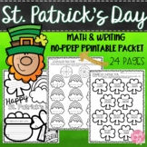 St. Patrick's Day Math & Writing Activities