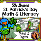 St. Patrick's Day Math and Literacy Activities for 5th Gra