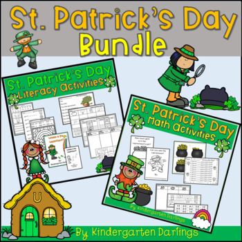 Preview of St. Patrick's Day Math and Literacy Bundle