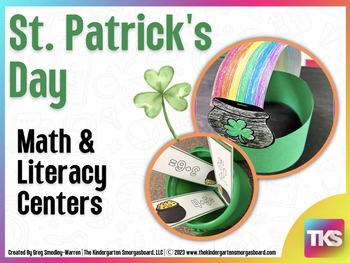 Preview of St. Patrick's Day Math and Literacy Centers