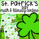 St. Patrick's Day Math and Literacy Centers for Preschool,