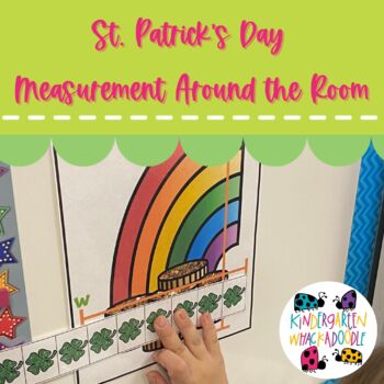 Preview of St. Patrick's Day Measurement Around the Room for Math Centers