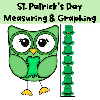 Preview of St. Patrick's Day Measuring and Graphing | Math Center