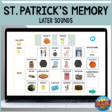 St. Patrick's Day Memory Boom Cards™ Articulation Game