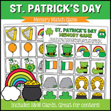 St. Patrick's Day Memory Game, St. Patrick's Day Matching 