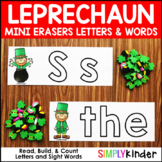 St. Patrick's Day Mini Eraser Activity - Leprechauns