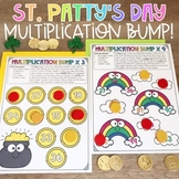 St. Patrick's Day Multiplication BUMP Games
