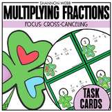 St. Patrick's Day Multiplying Fractions (with Cross-Canceling)