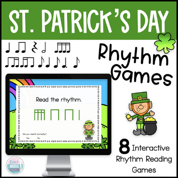 Preview of St. Patrick's Day Music Rhythm Interactive Games