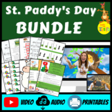 St. Patrick's Day Music and Movement Activities Bundle for