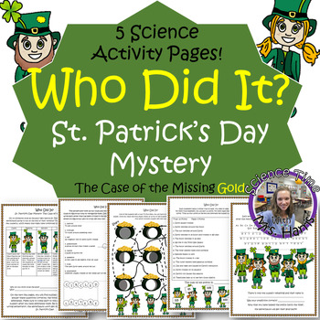 Preview of St. Patrick's Day Mystery- Science Activity Packet