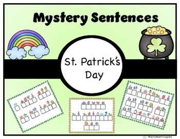 Preview of St. Patrick's Day Mystery Sentences