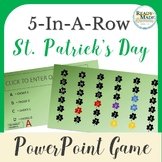 St. Patrick's Day NO PREP PowerPoint GAME/SCOREKEEPER All 
