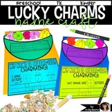 St. Patrick's Day Name Craft | Cereal-sly Charming Name | 