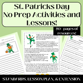 St. Patrick's Day No Prep Activities! Passage, Writing Pro