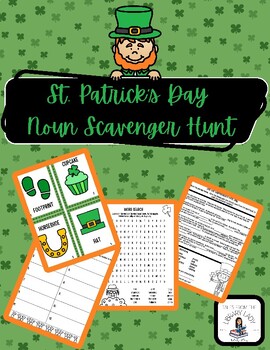 Preview of St. Patrick's Day Scavenger Hunt/Literacy/ELA Centers/Close Passage/ABC Order