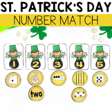 St. Patrick's Day Number Match-Up