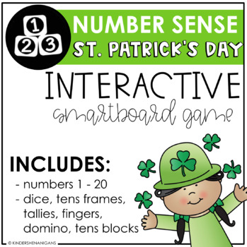 Preview of St. Patrick's Day | Number Sense Flash