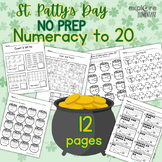 St. Patrick's Day Numeracy to 20