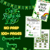 St. Patrick's Day Occupational Therapy (OT) No Prep Packet