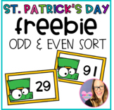 St. Patrick's Day Odd or Even FREEBIE