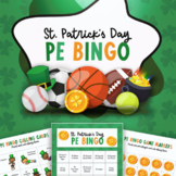 St. Patrick's Day PE Bingo
