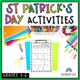 St Patrick's Day Activities for Grades 3 - 6