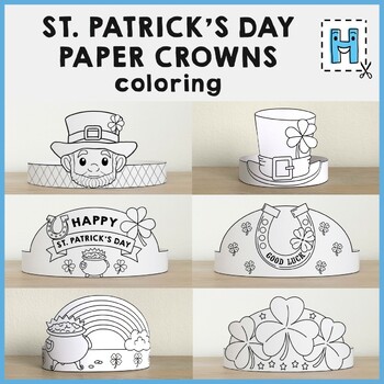 St. Patrick's Day Hats to Print, Color, & Wear - The Kitchen Table