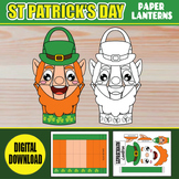 St Patrick's Day Paper Lantern Crafts | Activity Fun DIY B