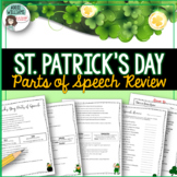St. Patrick's Day - Parts of Speech / Grammar Review Activity