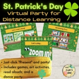 St. Patrick's Day Party Google Slides for Zoom or Google Meet