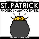 St. Patrick's Day Phonics and Math Centers