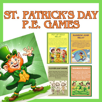Preview of St. Patrick's Day Physical Education Games