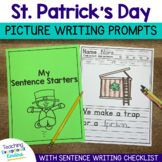 St. Patrick's Day Picture Writing Prompts with Sentence Starters