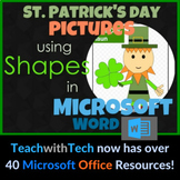 St. Patrick's Day Pictures using Shapes in Microsoft Word