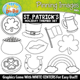 St. Patrick's Day Pinning Images Clipart {Zip-A-Dee-Doo-Da
