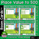 St. Patrick's Day Place Value Boom Card Bundle - To 30, 50